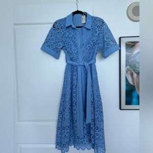 Size 1 Maje blue dress